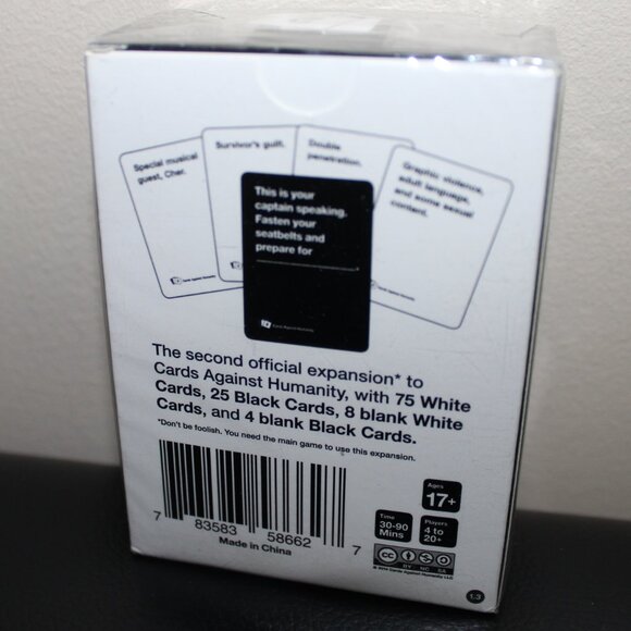 3/$55❤️new Cards Against Humanity 2nd Second Expansion Pack 112 Cards Game Night - Picture 7 of 7